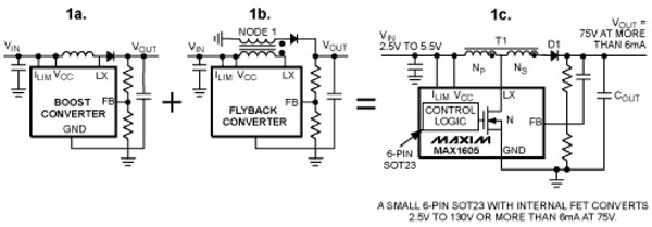 High-voltage DC/DC converters in three topologies